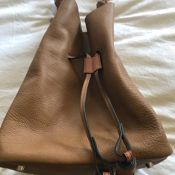 Burberry Handbags - Burberry leather bucket bag